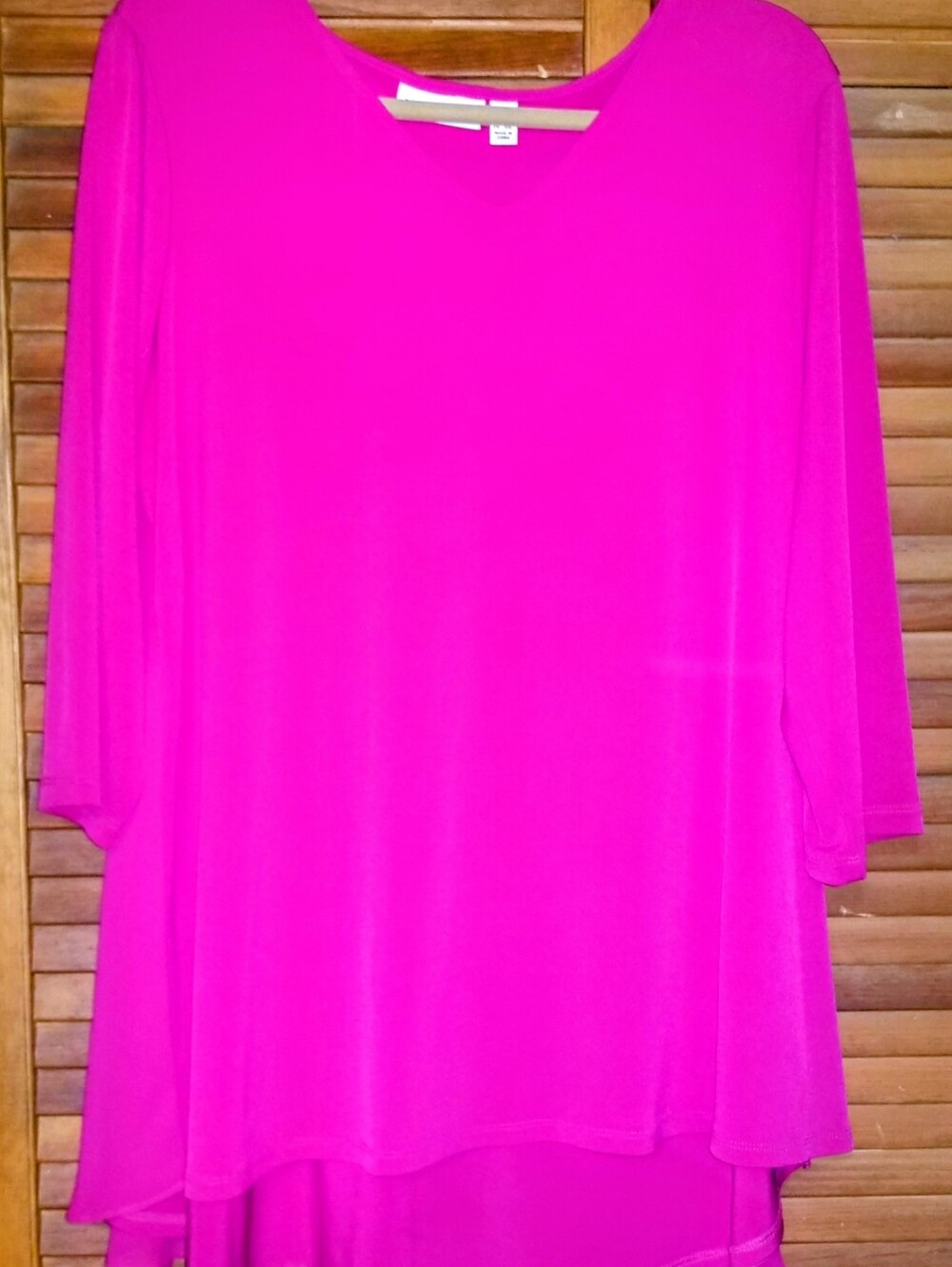 Women with Control Bright Pink Blouse - Vibrant Slim Fit